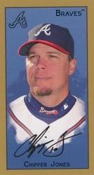 2025 Topps T205 Base Set Chipper Jones card
