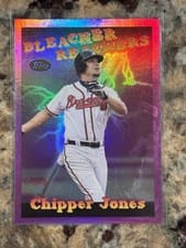 2025 Topps Update Bleacher Reachers Chipper Jones #BR-20 card