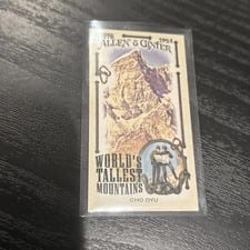 2024 Topps Allen & Ginter World’s Tallest Mountains Cho Oyu #WTM-6 card