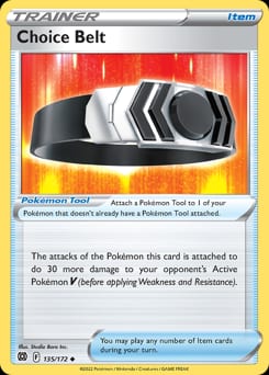 Brilliant Stars Choice Belt #135 card