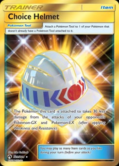 Lost Thunder Choice Helmet #229 card