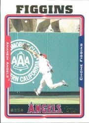 2005 Topps Base Set Chone Figgins #51 card
