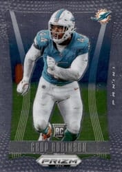 2024 Panini Prizm Deca Base Set Chop Robinson #197 card