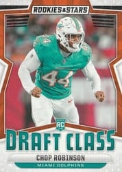2024 Panini Rookies & Stars Draft Class Chop Robinson #18 card
