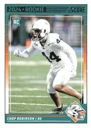 2024 Score Base Set Chop Robinson #322 card