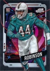2024 Topps Chrome Cosmic Base Set Chop Robinson #160 card