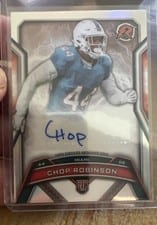 2024 Topps Resurgence Resurgence Rookie Signatures Chop Robinson #RRS-CR card