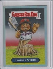 2024 Bowman Chrome Garbage Pail Kids Chopped Wood #BGP-20 card