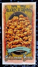 2024 Topps Allen & Ginter Ballpark Bites Mini Chorizo #BB-28 card