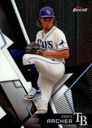 2018 Finest Base Set Chris Archer #6 card