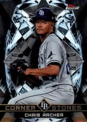 2018 Finest Cornerstones Chris Archer #FC-CA card