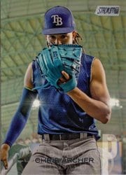 2018 Stadium Club Base Set Chris Archer #168 card