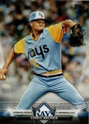 2018 Topps Topps Salute (Series Two) Chris Archer #S-25 card