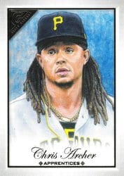 2019 Topps Gallery Base Set Chris Archer #188 card