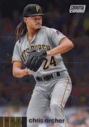2020 Stadium Club Chrome Base Set Chris Archer #355 card