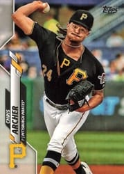 2020 Topps Base Set Chris Archer #59 card