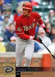 2009 Upper Deck Base Set Chris B. Young #10 card