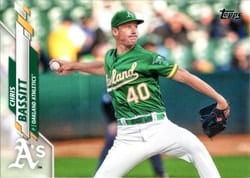 2020 Topps Base Set Chris Bassitt #578 card