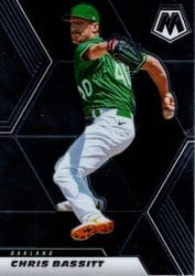 2021 Panini Mosaic Base Set Chris Bassitt #95 card