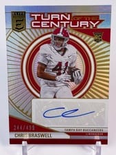 2024 Donruss Elite Turn of the Century Autographs Chris Braswell #TCA-CBR card
