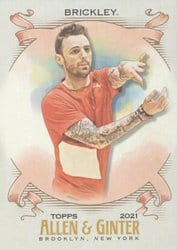 2021 Topps Allen & Ginter Base Set Chris Brickley #234 card