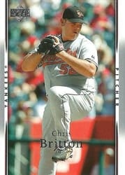 2007 Upper Deck Base Set Chris Britton #62 card