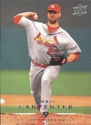 2008 Upper Deck Base Set Chris Carpenter #651 card