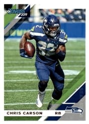 2019 Donruss Base Set Chris Carson #228 card