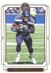 2019 Panini Legacy Base Set Chris Carson #92 card