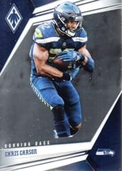 2019 Panini Phoenix Base Set Chris Carson #96 card