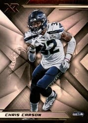 2019 Panini XR Base Set Chris Carson #98 card