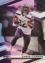 2020 Donruss Elite Base Set Chris Carson #94 card