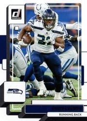2022 Donruss Base Set Chris Carson #33 card