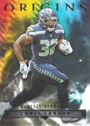 2022 Panini Origins Base Set Chris Carson #84 card