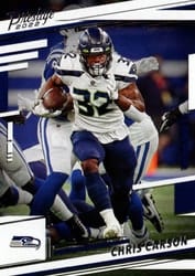 2022 Panini Prestige Base Set Chris Carson #256 card
