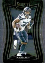 2024 Panini Select Base Set Chris Carson #318 card