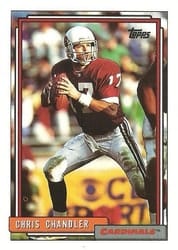 1992 Topps Base Set Chris Chandler #472 card