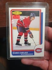 1986 O-Pee-Chee Chris Chelios #171 card