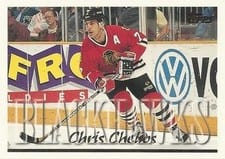 1995 Topps Chris Chelios #230 card