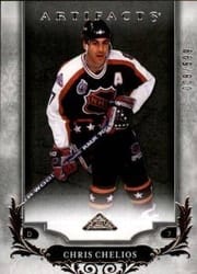 2018-19 Upper Deck Artifacts Base Set Chris Chelios #139 card