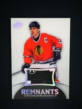 2023-24 Upper Deck Engrained Remnants Chris Chelios #R-CC card
