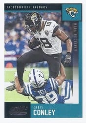2020 Score Base Set Chris Conley #106 card
