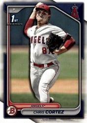 2024 Bowman Draft Base Set Chris Cortez #BD-77 card