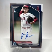 2024 Bowman Draft Chrome Prospect Autographs Chris Cortez #CPA-CCZ card