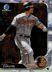 2019 Bowman Chrome Base Set Chris Davis #2 card