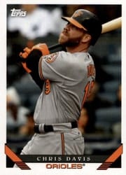 2019 Topps Archives Base Set Chris Davis #261 card