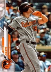 2020 Topps Base Set Chris Davis #328 card