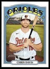 2021 Topps Heritage Chris Davis #565 card