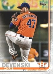 2019 Topps Base Set Chris Devenski #598 card