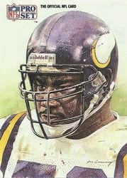 1991 Pro Set Base Set Chris Doleman #391 card
